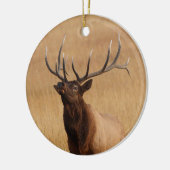 Ornement En Céramique remplissage d'élans (Gauche)