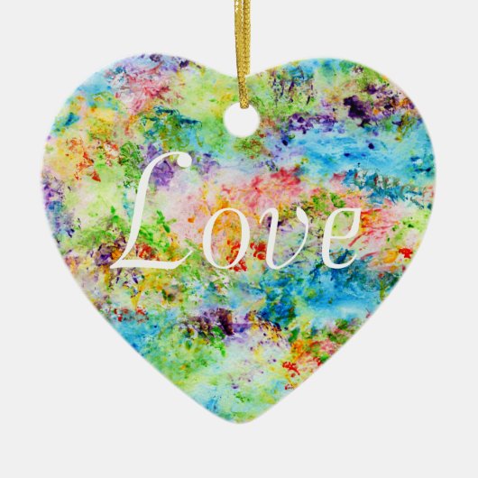 Ornement En Céramique Renaissance - amour (Devant)