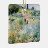 Ornement En Céramique Renoir - Chemin menant à travers l'herbe haute (Droite)