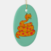 Ornement En Céramique Repérez le serpent (Droite)