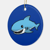 Ornement En Céramique Requin mignon (Gauche)