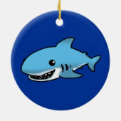 Ornement En Céramique Requin mignon (Dos)