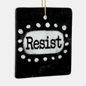 Ornement En Céramique Résister à l'ornement (Droite)