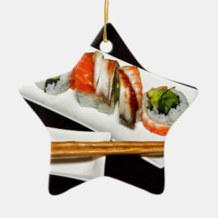 Ornement En Céramique Restaurant de nourriture de sushi Manger des repas
