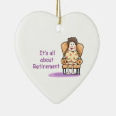 Ornement En Céramique Retraite (Droite)