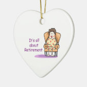 Ornement En Céramique Retraite (Gauche)