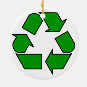 Ornement En Céramique Réutiliser et recycler