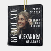 Ornement En Céramique Revue tendance Couverture inspirée de Graduation K (Gauche)