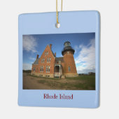 Ornement En Céramique Rhode Island Lighthouse Ornament (Gauche)