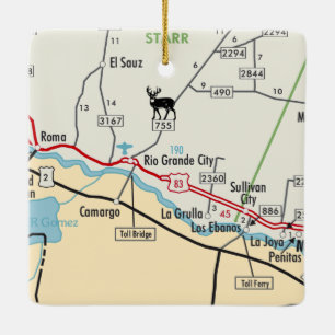 Ornement En Céramique Rio Grande City TX