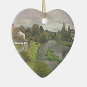 Ornement En Céramique River Hafren à Newtown, Powys (Droite)