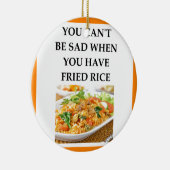 ORNEMENT EN CÉRAMIQUE RIZ FRIT (Droite)