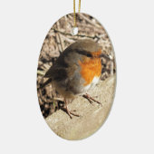 ORNEMENT EN CÉRAMIQUE ROBIN (Gauche)