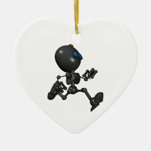 Ornement En Céramique Robot bionique du garçon 3D - courant - original
