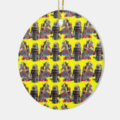 Ornement En Céramique Robots (Gauche)