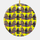 Ornement En Céramique Robots (Dos)