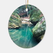 Ornement En Céramique Rochers de collines de Hocking (Gauche)