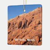 Ornement En Céramique Rochers rouges, Nevada (Gauche)