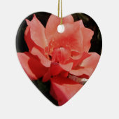 Ornement En Céramique rose de pêche et détritus (Droite)