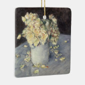 Ornement En Céramique Roses jaunes dans un vase de Caillebott Impression (Droite)
