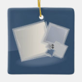 Ornement En Céramique Roulement des carrés Fibonacci (Devant)