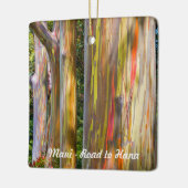 Ornement En Céramique Route vers Hana, Maui (Gauche)