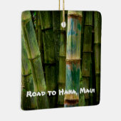 Ornement En Céramique Route vers Hana, Maui, Hawaii, (Droite)