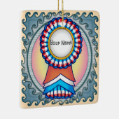 Ornement En Céramique Ruban de campagne électorale (Droite)