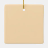 Ornement En Céramique Ruban de campagne électorale (Dos)