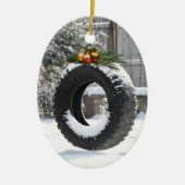 Ornement En Céramique Rural Christmas (Devant)