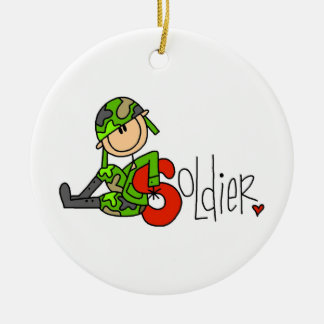Ornement En Céramique S est pour Soldier