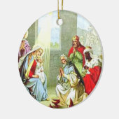 Ornement En Céramique Sages à la nativité (Gauche)