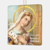 Ornement En Céramique Saint-Adélaïde, impératrice romaine (LT 03) (Gauche)