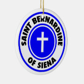 Ornement En Céramique Saint Bernardine de Sienne (Droite)
