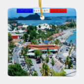 Ornement En Céramique Saint-Martin - Baie Marigot (Devant)