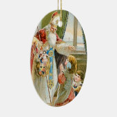 Ornement En Céramique Saint Nicolas de Noël (Droite)