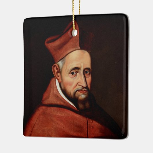 Ornement En Céramique Saint Robert Bellarmin (Gauche)