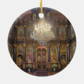 Ornement En Céramique Sainte Trinité Eglise grecque orthodoxe Vienne Aut (Dos)