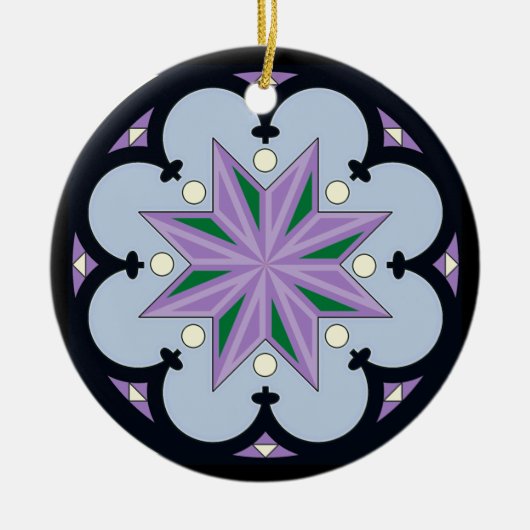 Ornement En Céramique Salamanque (Devant)