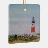 Ornement En Céramique Sankaty Head Lighthouse Ornament (Droite)