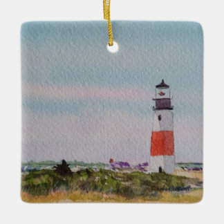 Ornement En Céramique  Sankaty Head Lighthouse Ornament