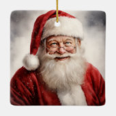 Ornement En Céramique Santa Christmas (Dos)
