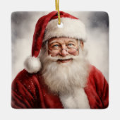 Ornement En Céramique Santa Christmas (Devant)