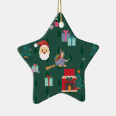 Ornement En Céramique santa claus befana (Droite)