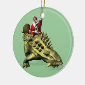 Ornement En Céramique Santa Claus Sur Talarurus (Gauche)