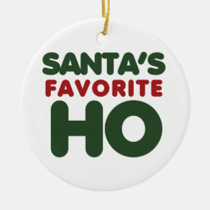 Ornement En Céramique Santas Favori HO