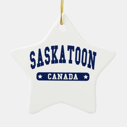 Ornement En Céramique Saskatoon (Devant)