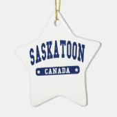 Ornement En Céramique Saskatoon (Gauche)