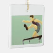 Ornement En Céramique Sauter au-dessus de l'art des obstacles (Droite)