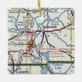 Ornement En Céramique Savannah TN (Devant)